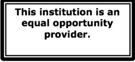 This institution is an equal opportunity provider