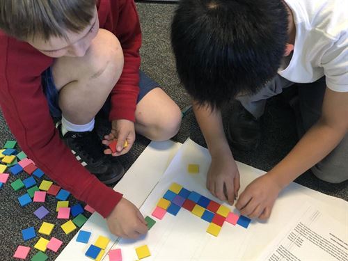 Math tiles